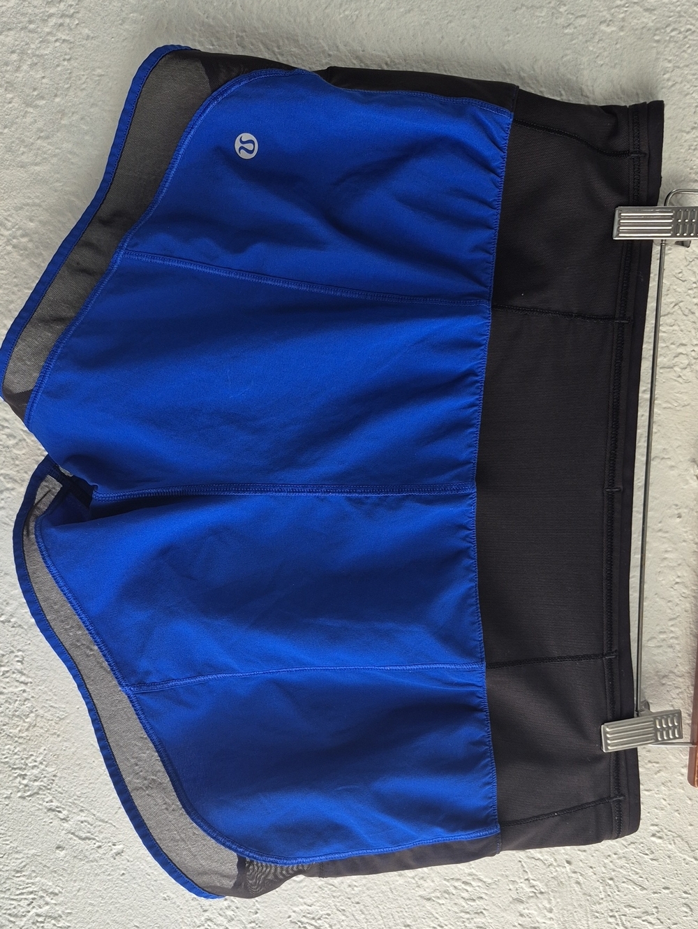 Lululemon Blue & Black Athletic Skort